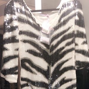 Calypso Sequin caftan dress